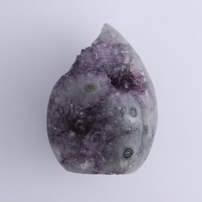 Uruguay Amethyst Flames Set of 4 - Expert Wholesale and Supplier of Wholesale Crystals & Bulk Gemstones, ["Amethyst","flames","Uruguay"]