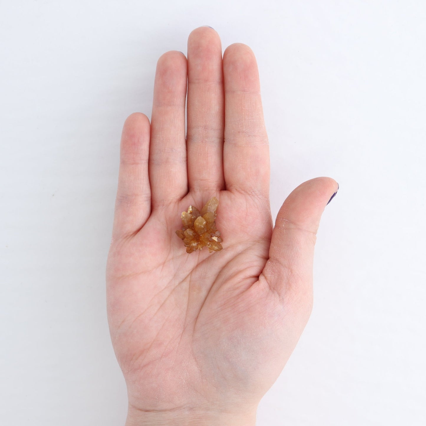 Honey Colored Quartz Flat from Morocco