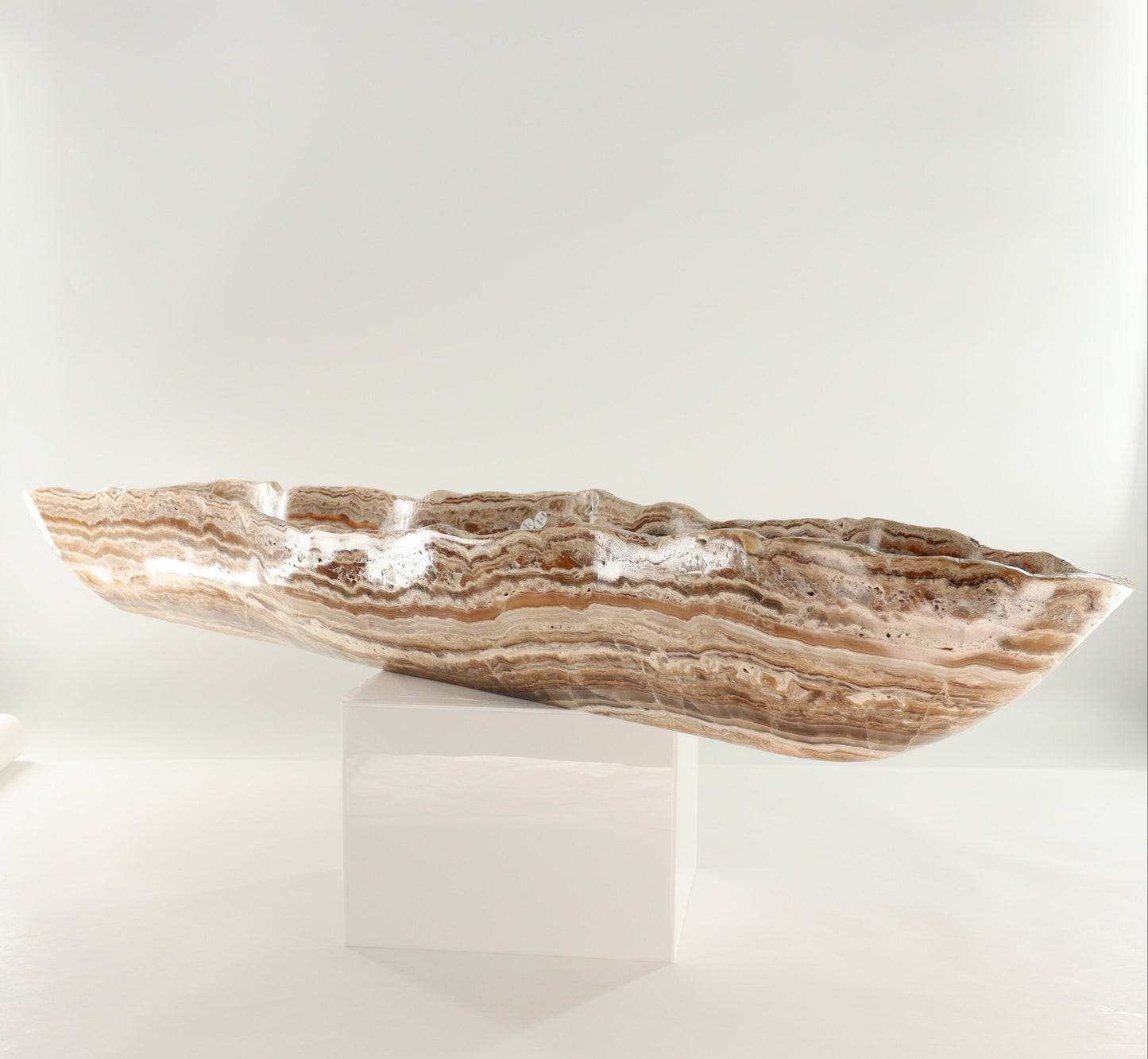 Onyx Canoe Bowl - Expert Wholesale and Supplier of Wholesale Crystals & Bulk Gemstones, ["Bowls","canoe","Mexico","onyx"]