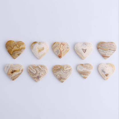 One Crazy Lace Agate Heart Cab - Expert Wholesale and Supplier of Wholesale Crystals & Bulk Gemstones, ["Agate","Cabs","Crazy Lace Agate","heart","Hearts"]
