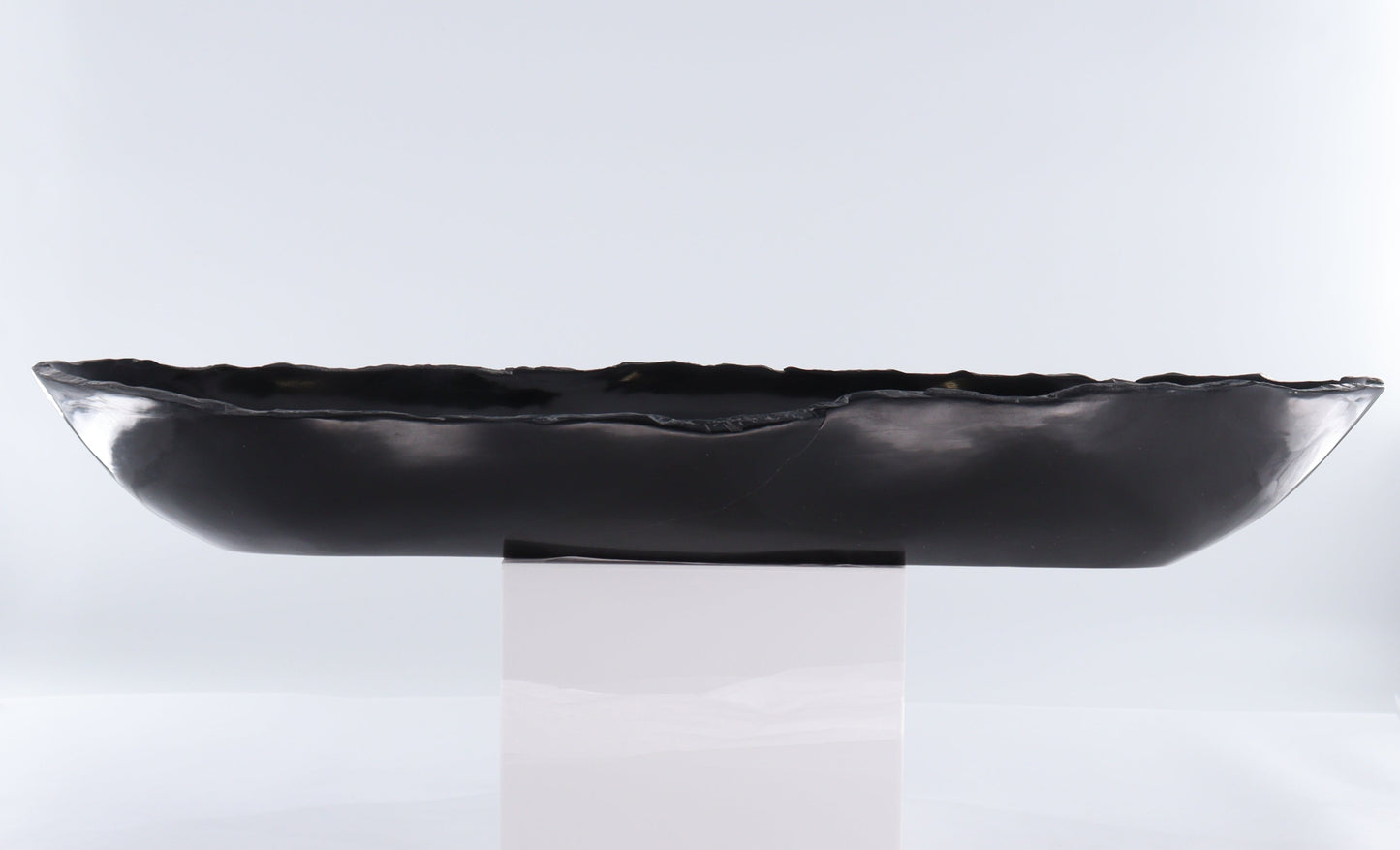 Black Marble Canoe Bowl - Expert Wholesale and Supplier of Wholesale Crystals & Bulk Gemstones, ["Black Marble","Bowls","canoe","Marble","Mexico"]