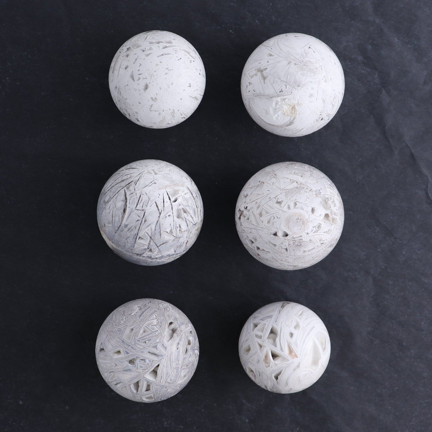 Agate Spheres Set of 6 | Mi Esperanza Minerals | Supplier of Crystals and Onyx