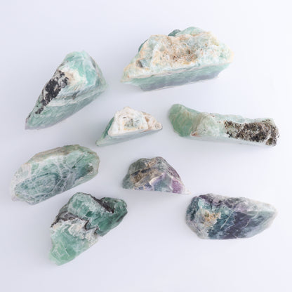 Fluorite Face Polished Set of 8 - Expert Wholesale and Supplier of Wholesale Crystals & Bulk Gemstones, ["Face Polished","Fluorite","Mexico"]