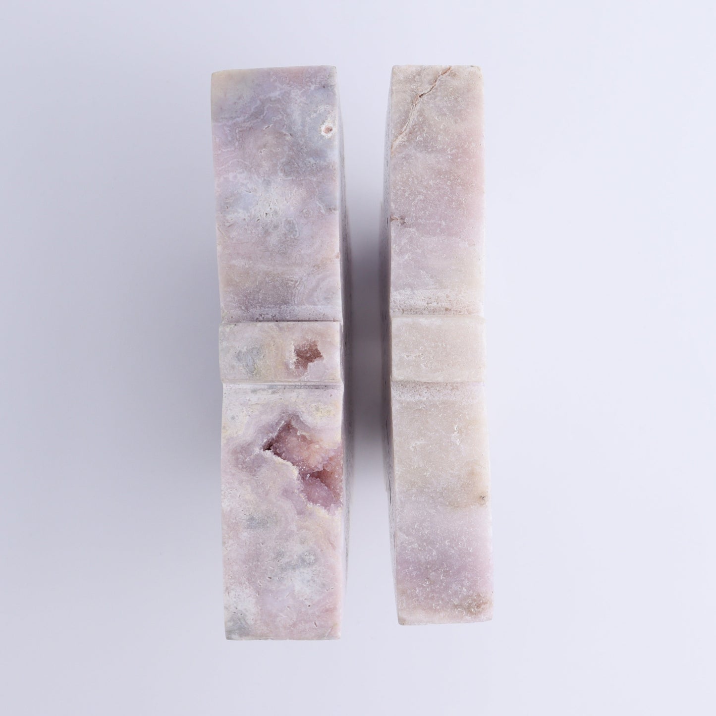 Pink Amethyst Butterflies Set of 2 - Expert Wholesale and Supplier of Wholesale Crystals & Bulk Gemstones, ["Amethyst","Brazil","Butterflies","Pink Amethyst"]