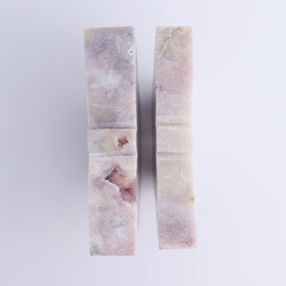 Pink Amethyst Butterflies Set of 2 - Expert Wholesale and Supplier of Wholesale Crystals & Bulk Gemstones, ["Amethyst","Brazil","Butterflies","Pink Amethyst"]