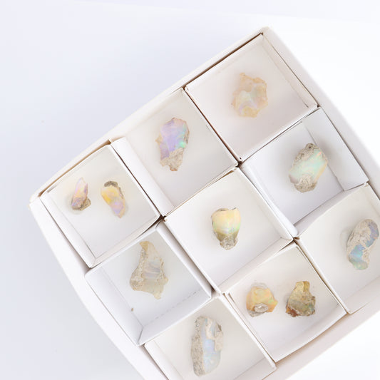 Ethiopian Opal Set of 11 - Expert Wholesale and Supplier of Wholesale Crystals & Bulk Gemstones, ["Ethiopia","ethiopian opal","Opal"]