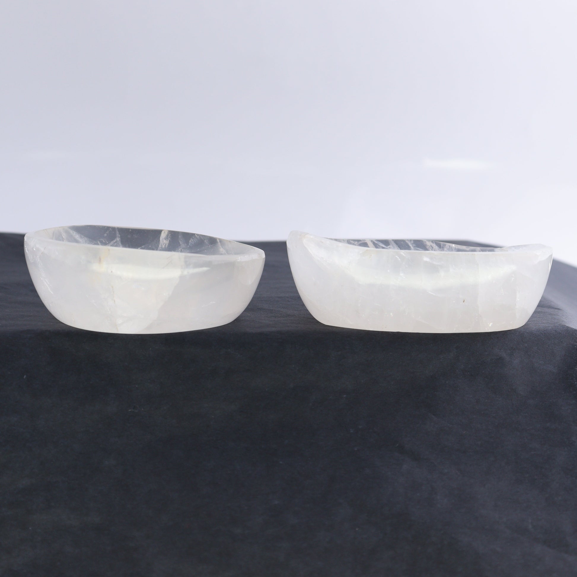 Clear Quartz Bowls Set of 6 - Expert Wholesale and Supplier of Wholesale Crystals & Bulk Gemstones, ["Bowls","Clear Quartz","Madagascar","Quartz"]