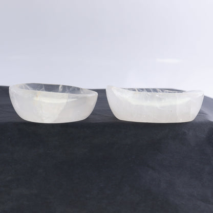 Clear Quartz Bowls Set of 6 - Expert Wholesale and Supplier of Wholesale Crystals & Bulk Gemstones, ["Bowls","Clear Quartz","Madagascar","Quartz"]