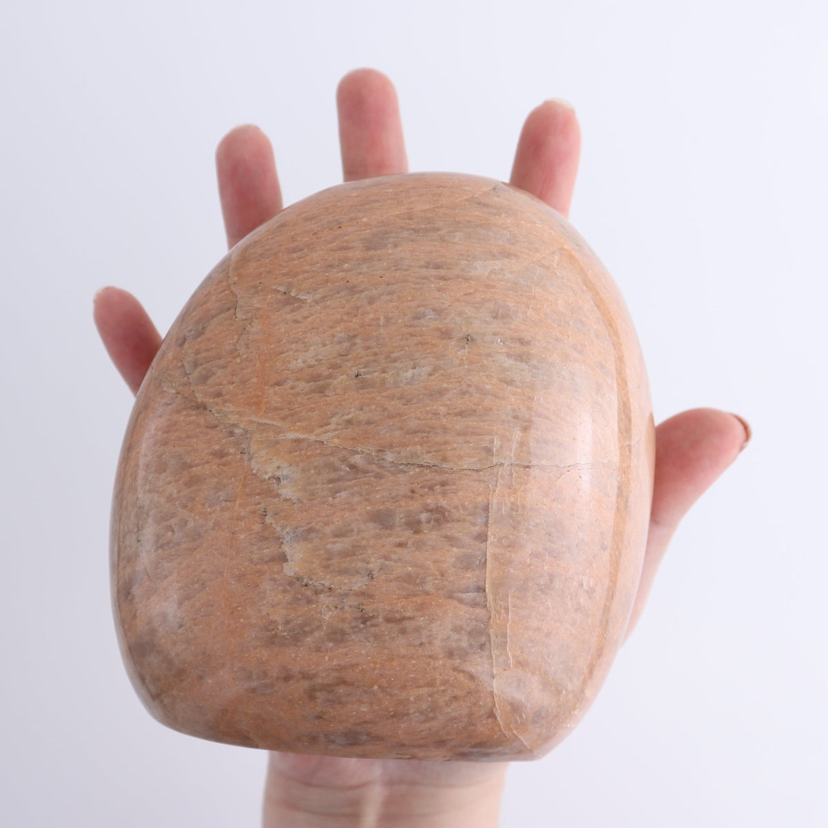 Peach Moonstone Freeform Set of 2