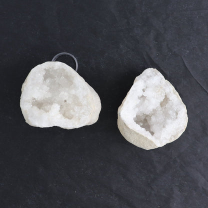 Quartz Geodes Set of 7