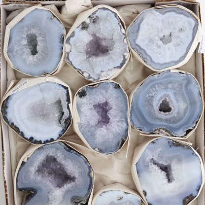 Las Choyas Geodes Set of 9