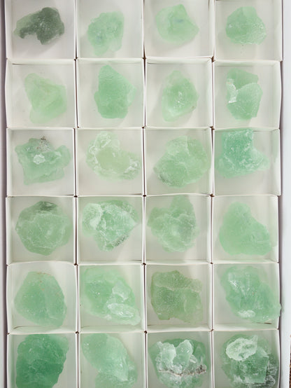 Fluorite Flat Set of 24