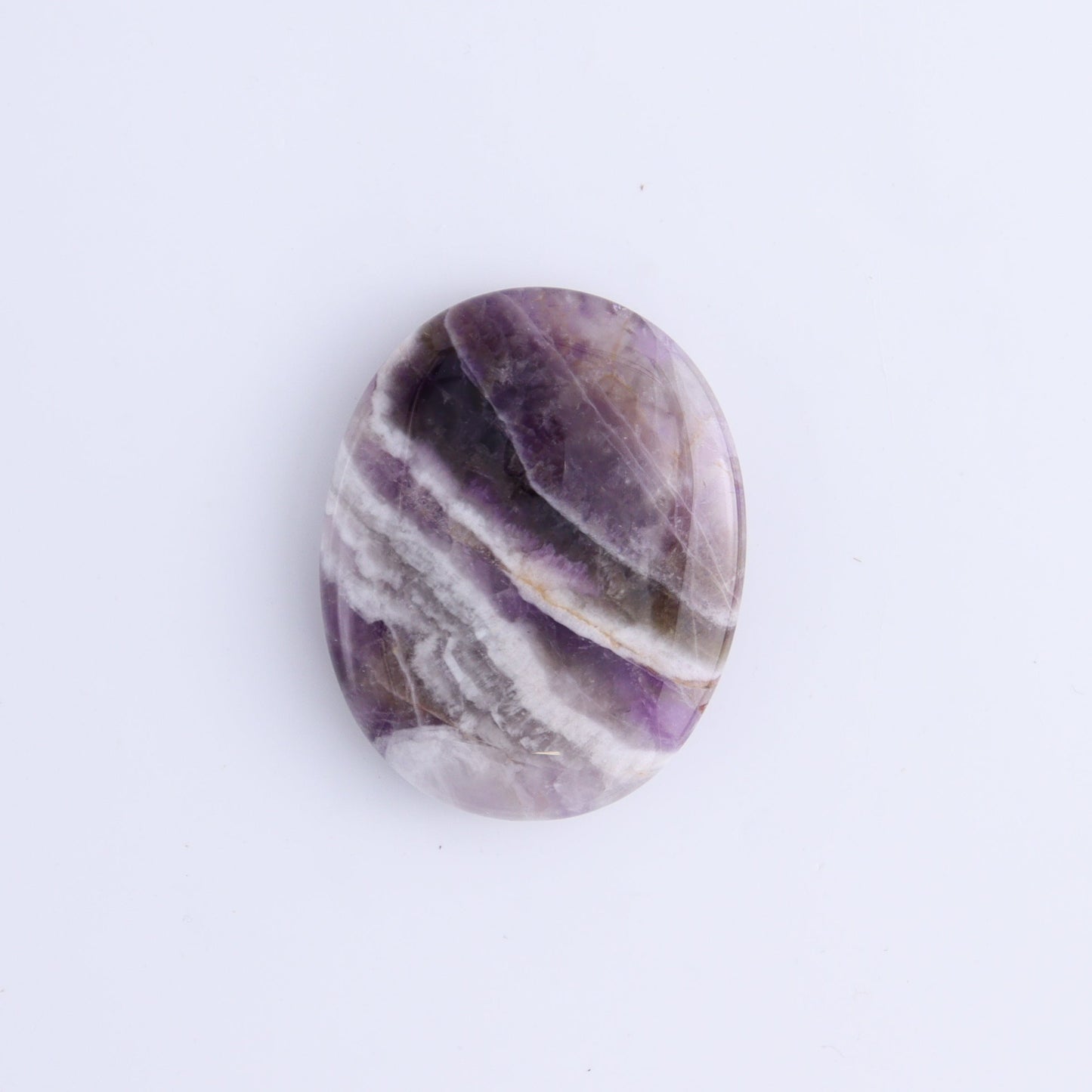 One Amethyst Flat Palm Stone - Expert Wholesale and Supplier of Wholesale Crystals & Bulk Gemstones, ["Amethyst","Palm Stones"]