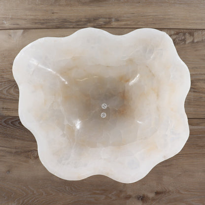 Mexican Onyx/Calcite Bowl 15"