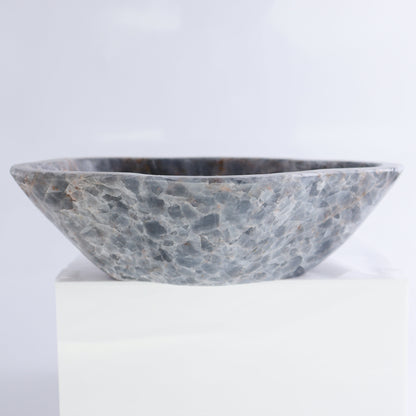 Blue Calcite Bowls Set of 3 - Expert Wholesale and Supplier of Wholesale Crystals & Bulk Gemstones, ["Blue Calcite","bowl","Bowls","Calcite","Mexico"]