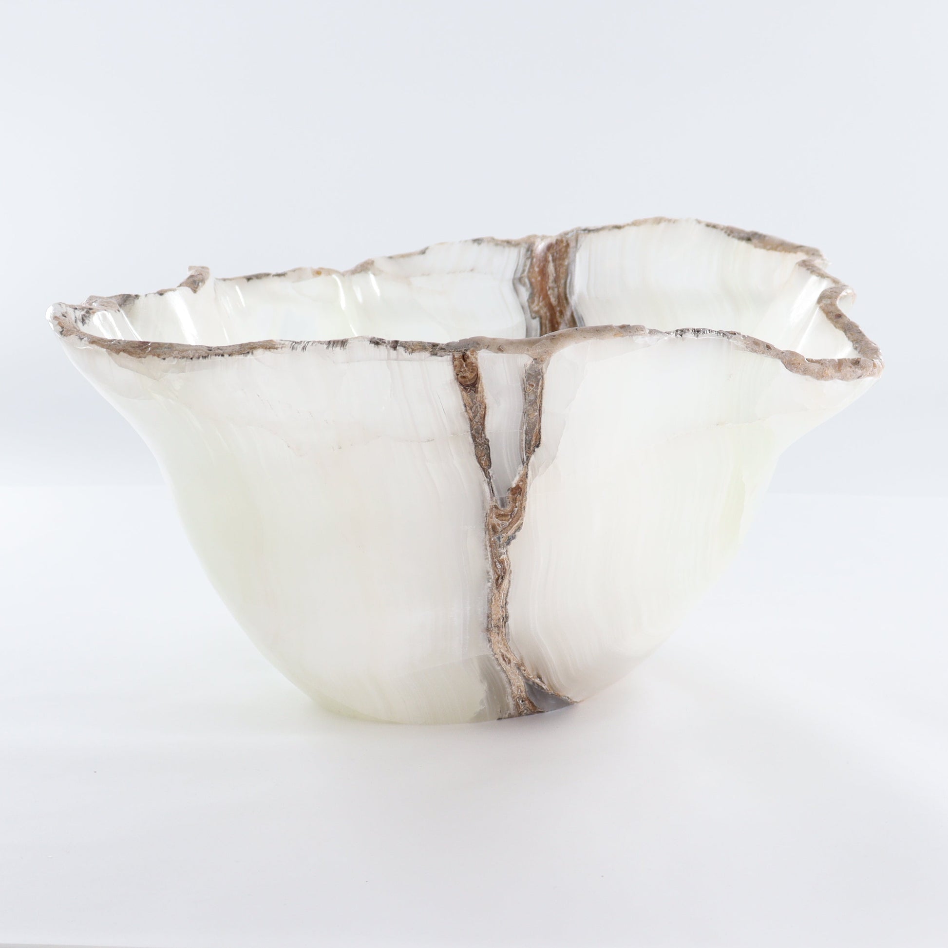 Mexican Onyx/Calcite Bowl - Expert Wholesale and Supplier of Wholesale Crystals & Bulk Gemstones, ["Bowls","Calcite","Mexico","onyx"]