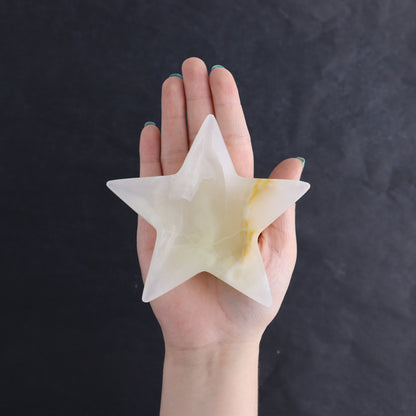 Onyx Star Dish Set of 5 - Expert Wholesale and Supplier of Wholesale Crystals & Bulk Gemstones, ["Catalog Onyx","Mexico","onyx","stars"]