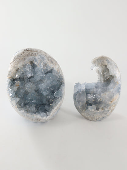 Celesite Freeforms Set of 2 - Expert Wholesale and Supplier of Wholesale Crystals & Bulk Gemstones, []