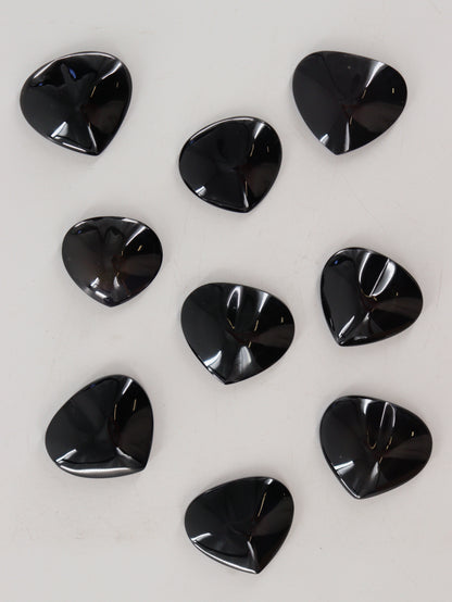 Obsidian Hearts Set of 9 - Expert Wholesale and Supplier of Wholesale Crystals & Bulk Gemstones, ["Hearts","Mexico","Obsidian"]