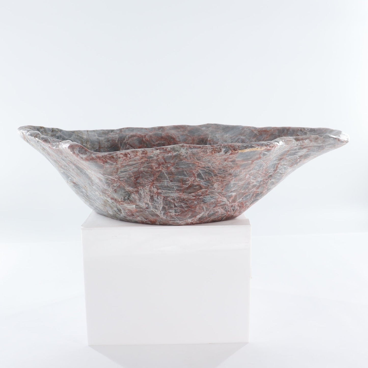 Blue Calcite Bowl 18"
