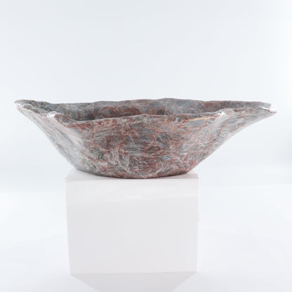 Blue Calcite Bowl 18"