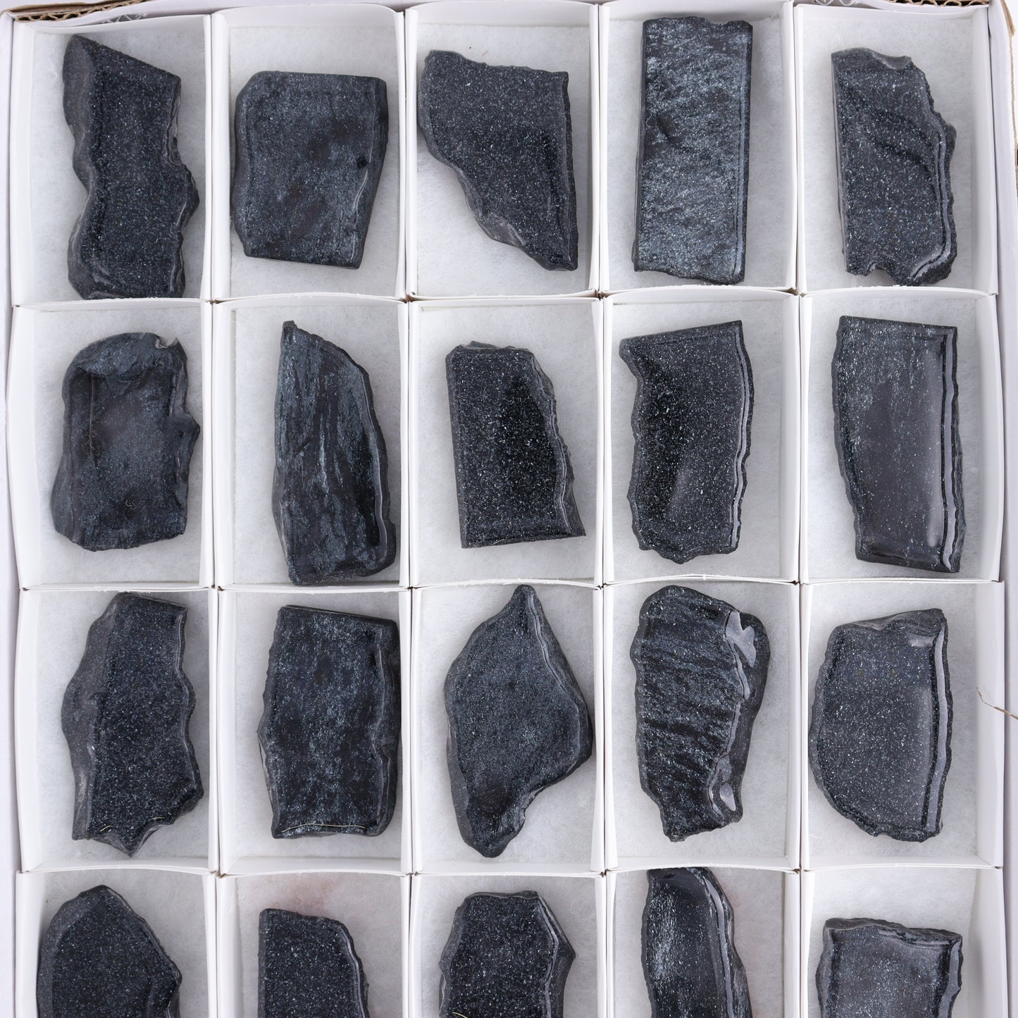 Specularite Flat of 25 - Expert Wholesale and Supplier of Wholesale Crystals & Bulk Gemstones, ["flat","Flats","Specularite","United States"]