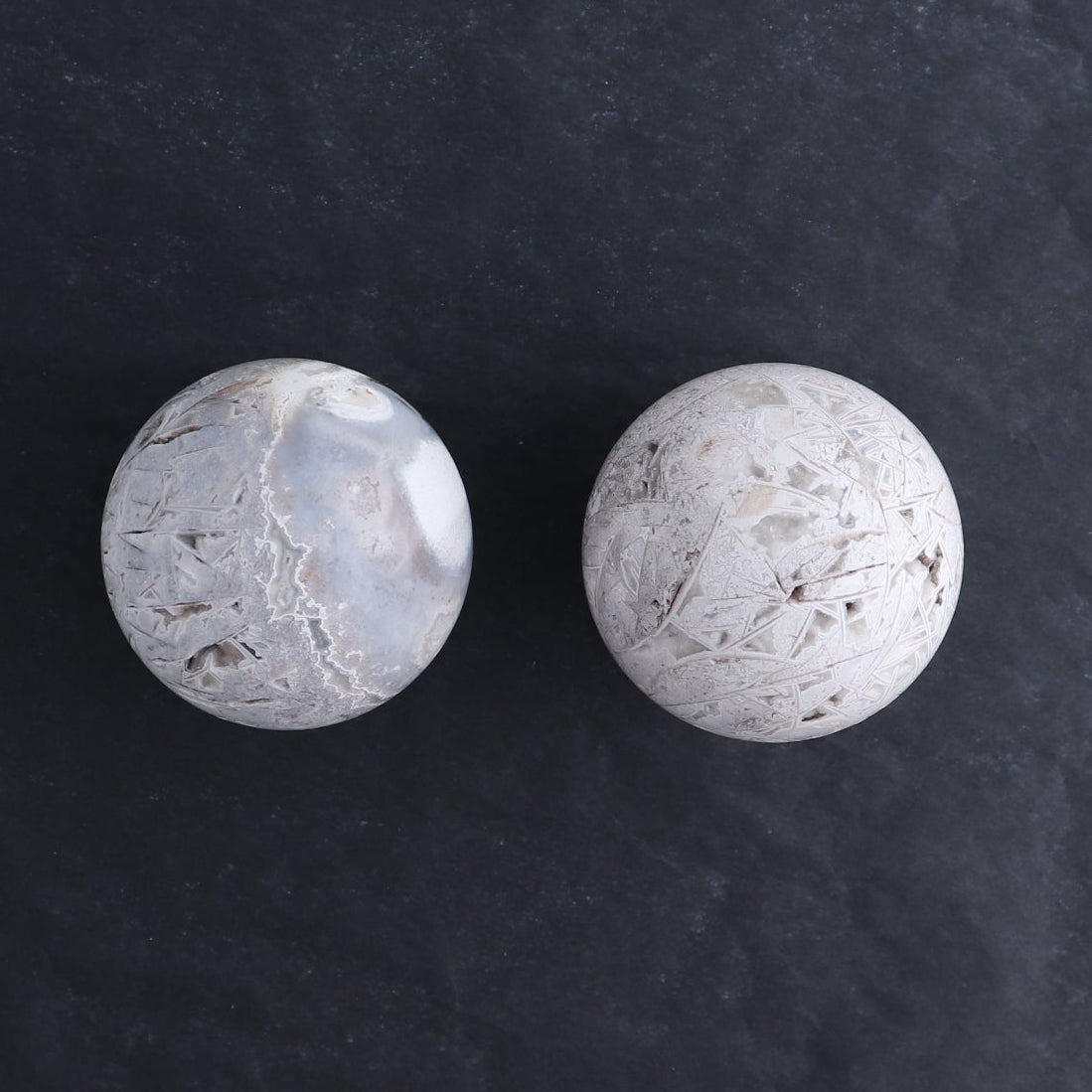 Agate Spheres Set of 6 | Mi Esperanza Minerals | Supplier of Crystals and Onyx