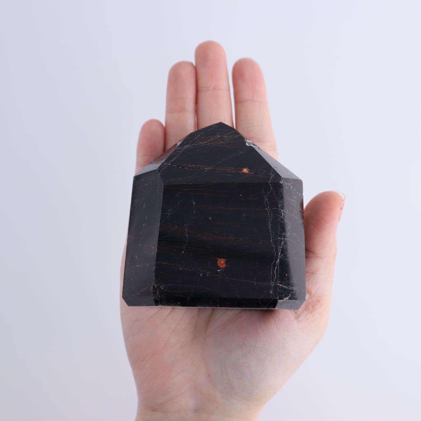 Tourmaline Towers Set of 6 - Expert Wholesale and Supplier of Wholesale Crystals & Bulk Gemstones, ["Black Tourmaline","Brazil","close_30","Tourmaline","Towers"]