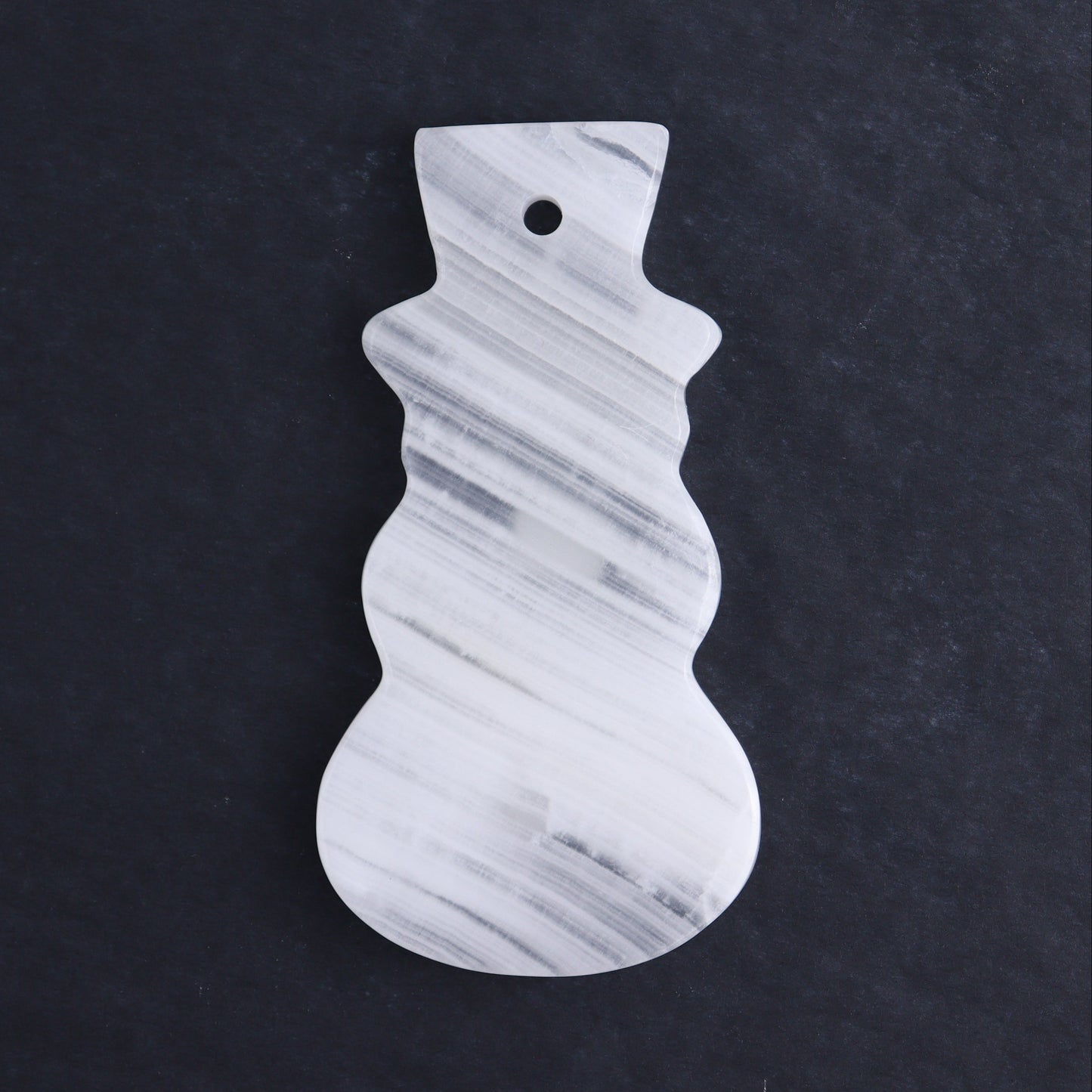 One White Onyx Snowman Ornament - Expert Wholesale and Supplier of Wholesale Crystals & Bulk Gemstones, ["Catalog Onyx","Mexico","onyx","Ornament","snowmans"]