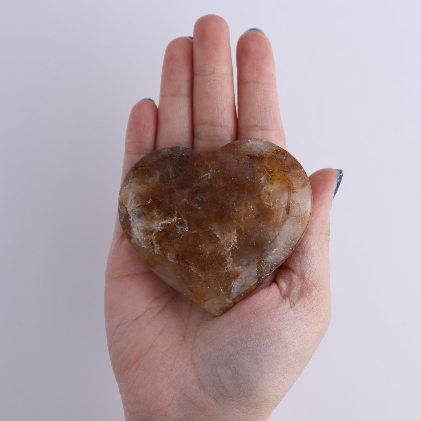 Golden Healer Hearts Set of 12 - Expert Wholesale and Supplier of Wholesale Crystals & Bulk Gemstones, ["Brazil","Golden Healer","Hearts"]