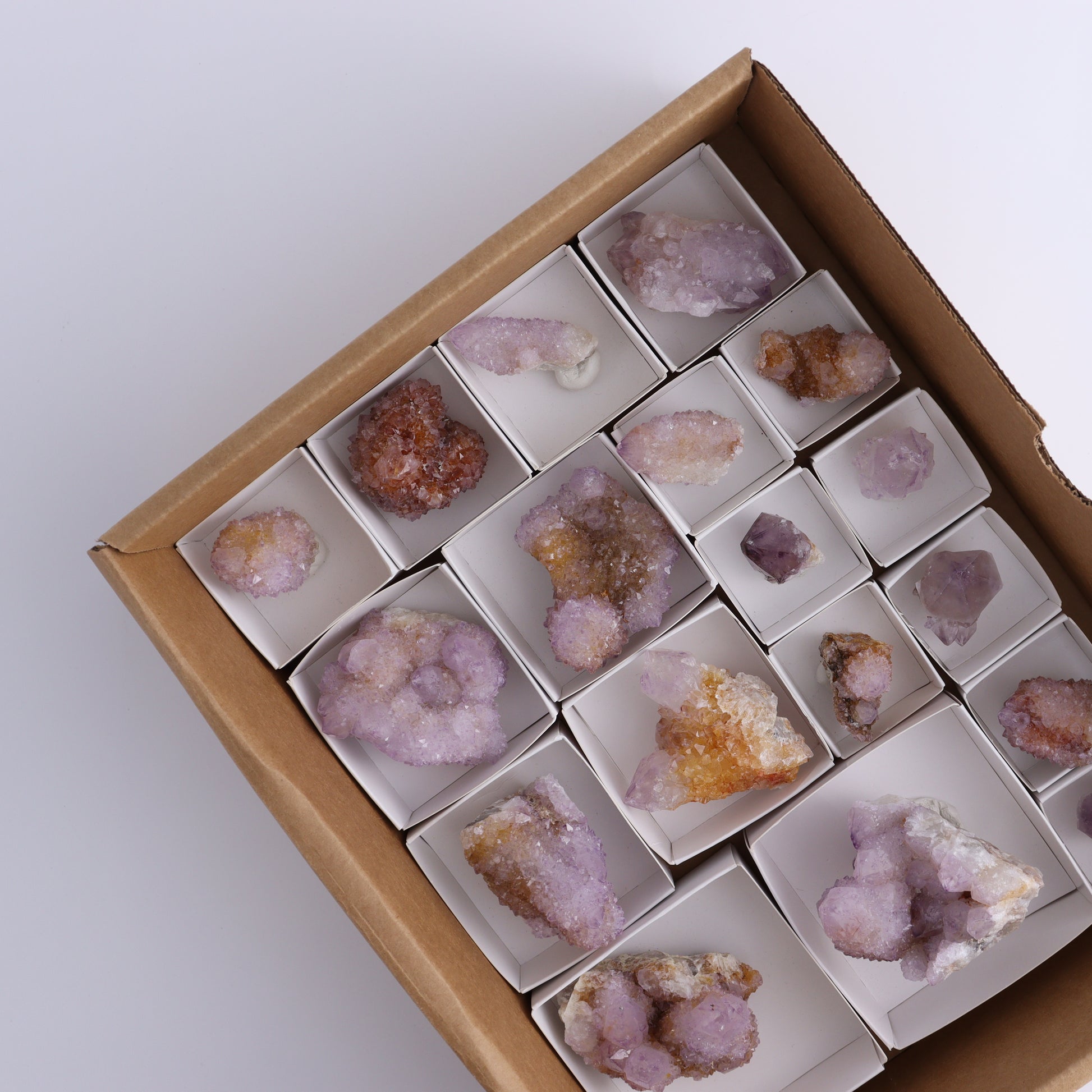 Cactus Quartz Set of 18 - Expert Wholesale and Supplier of Wholesale Crystals & Bulk Gemstones, ["cactus quartz","Quartz","South Africa"]