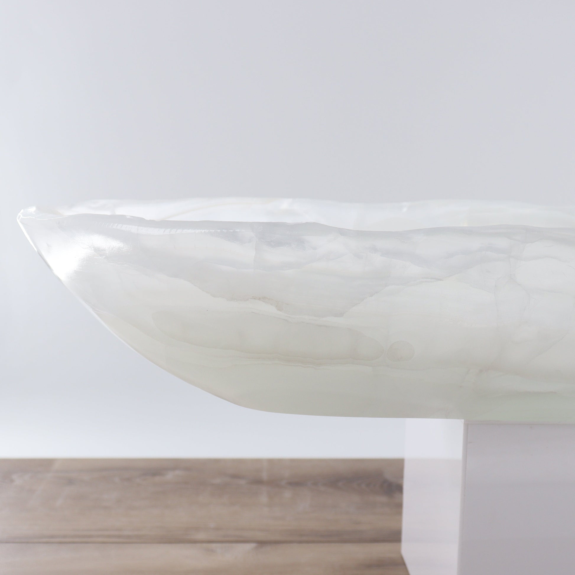 Mexican Onyx/Calcite Canoe Bowl - Expert Wholesale and Supplier of Wholesale Crystals & Bulk Gemstones, ["Bowls","Calcite","canoe","Mexico","onyx"]