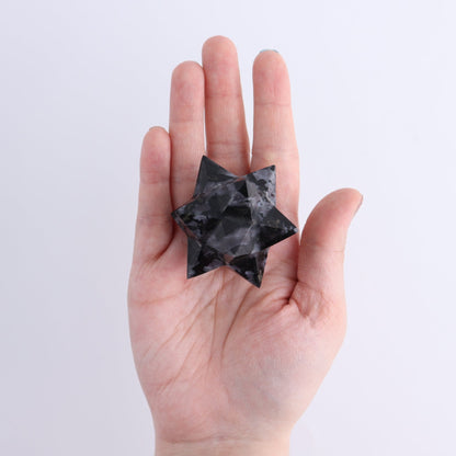 Indigo Gabbro Stars Set of 16 & 4 Cut Base Star