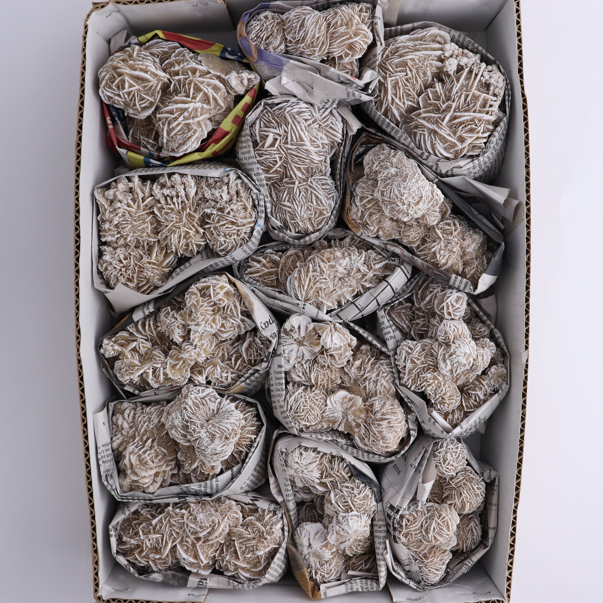 Desert Rose Set of 14 - Expert Wholesale and Supplier of Wholesale Crystals & Bulk Gemstones, ["Desert Rose","Freeforms","Morocco"]
