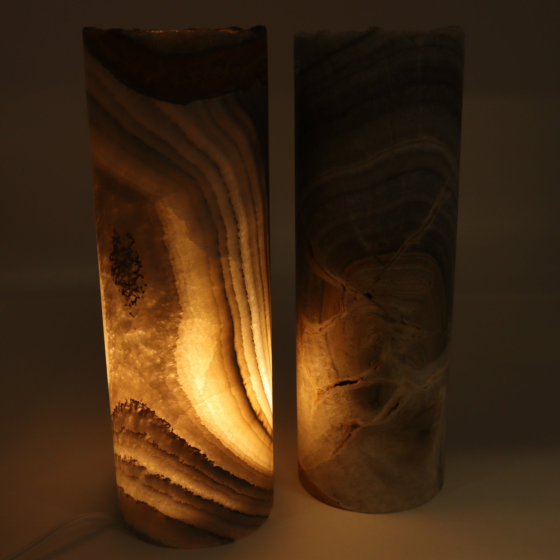 Onyx Lamps Set of 2 - Expert Wholesale and Supplier of Wholesale Crystals & Bulk Gemstones, ["Lamps","Mexico","onyx"]