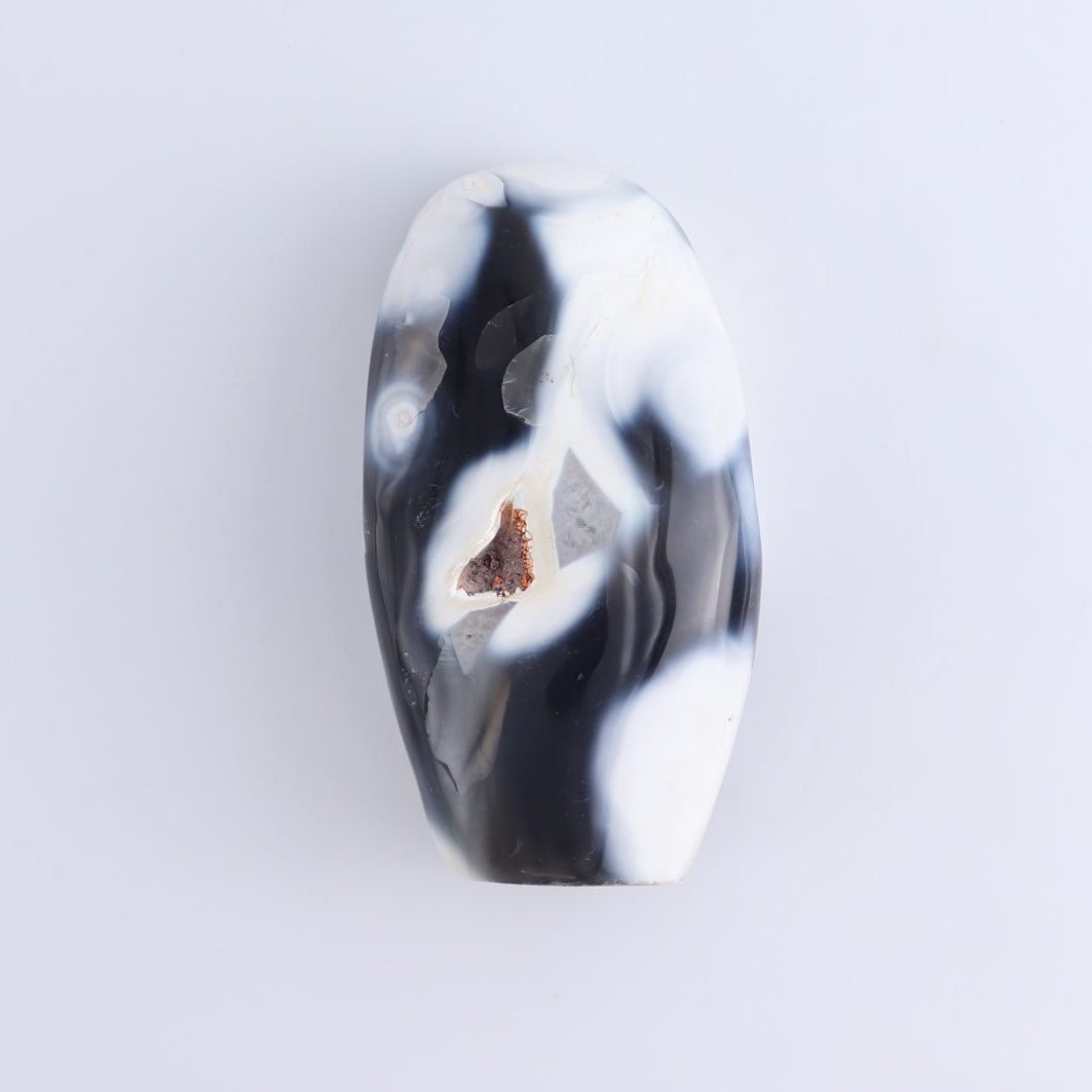Orca Agate Freeform Set of 4