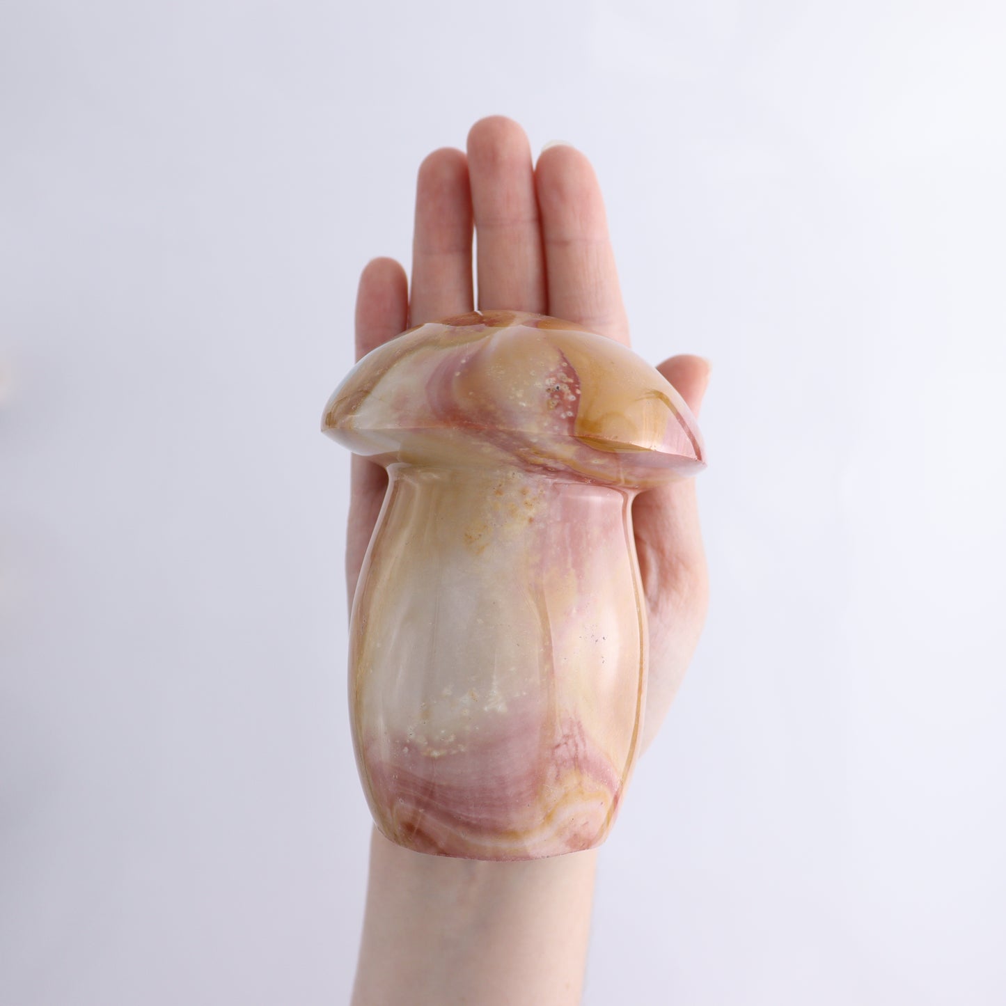 Agate Mushrooms Set of 6 - Expert Wholesale and Supplier of Wholesale Crystals & Bulk Gemstones, ["Agate","Madagascar","Mushrooms"]
