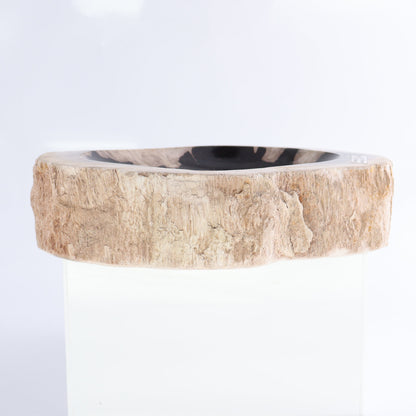 Petrified Wood Bowls Set of 2 - Expert Wholesale and Supplier of Wholesale Crystals & Bulk Gemstones, ["Bowls","Indonesia","Petrified Wood"]