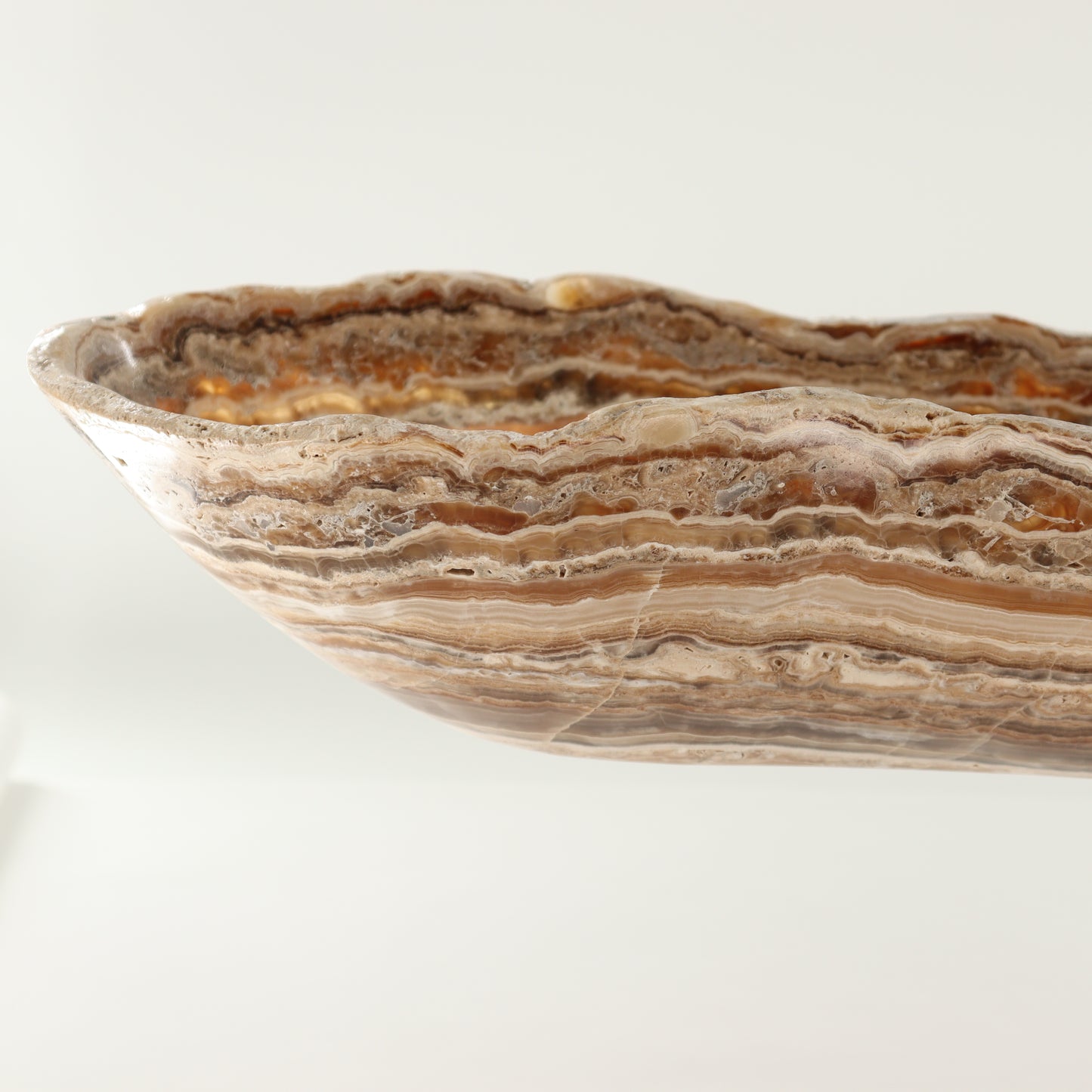 Onyx Canoe Bowl - Expert Wholesale and Supplier of Wholesale Crystals & Bulk Gemstones, ["Bowls","canoe","Mexico","onyx"]