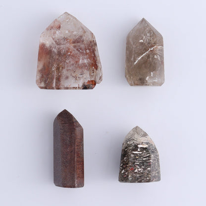 Garden Quartz Towers Set of 22 - Expert Wholesale and Supplier of Wholesale Crystals & Bulk Gemstones, ["Garden Quartz","Quartz","Towers"]