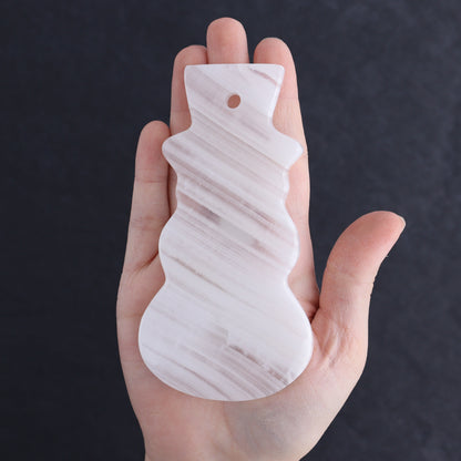 One White Onyx Snowman Ornament - Expert Wholesale and Supplier of Wholesale Crystals & Bulk Gemstones, ["Catalog Onyx","Mexico","onyx","Ornament","snowmans"]