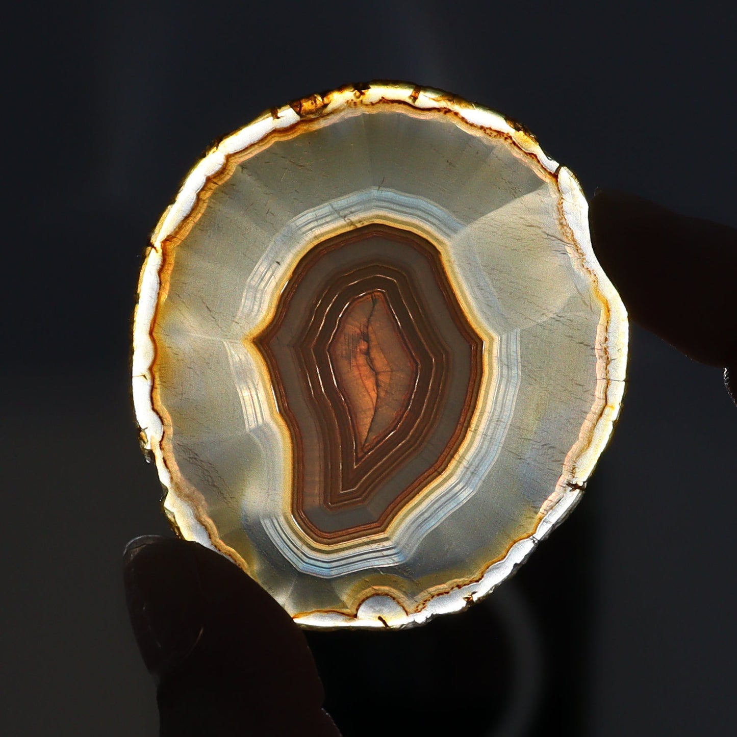 Iris Agate Slices Set of 8 - Expert Wholesale and Supplier of Wholesale Crystals & Bulk Gemstones, ["Agate","Iris Agate","Slices and Slabs"]