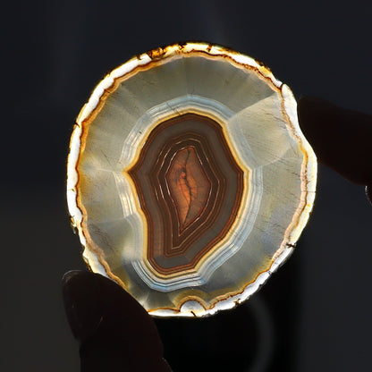 Iris Agate Slices Set of 8 - Expert Wholesale and Supplier of Wholesale Crystals & Bulk Gemstones, ["Agate","Iris Agate","Slices and Slabs"]