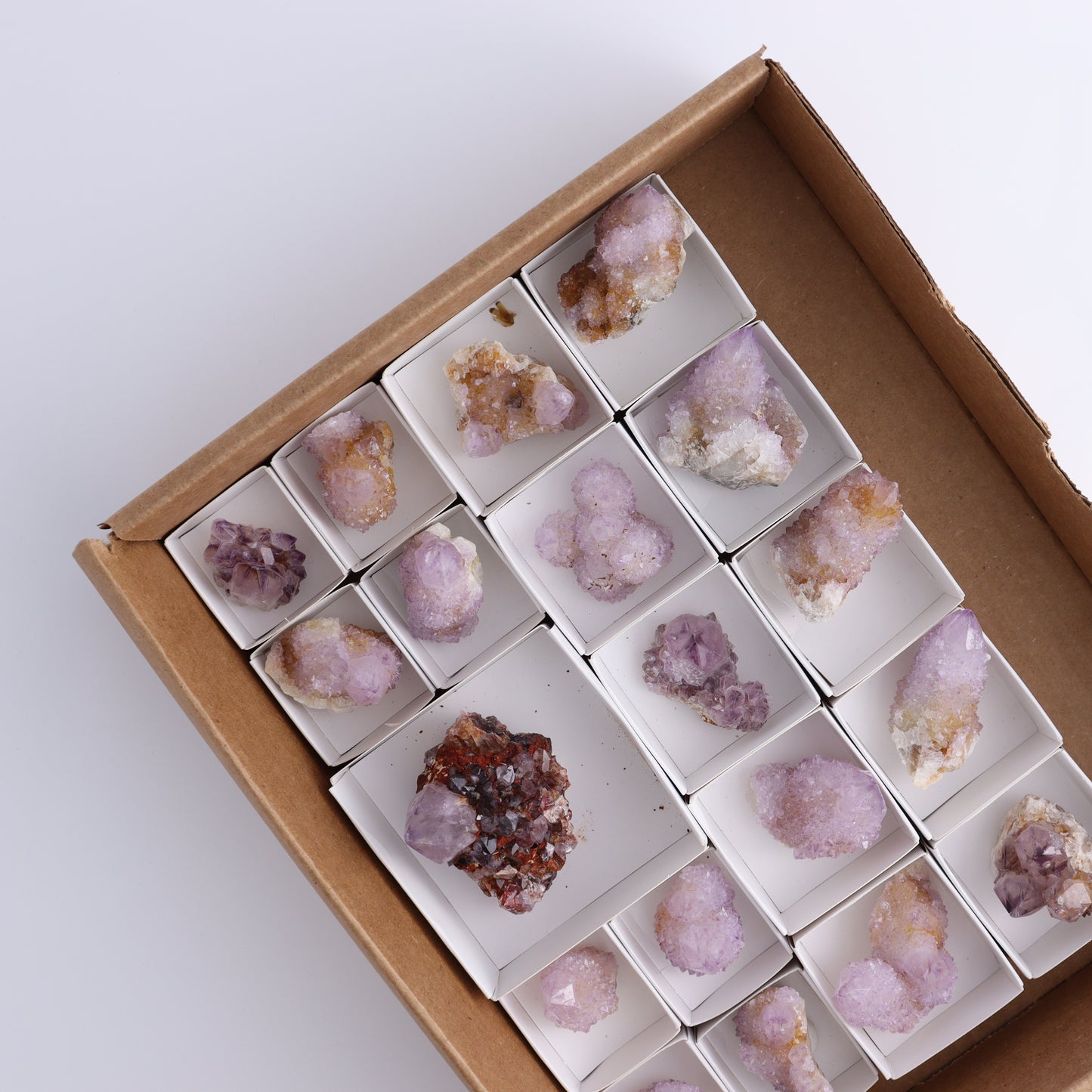 Cactus Quartz Set of 19 - Expert Wholesale and Supplier of Wholesale Crystals & Bulk Gemstones, ["cactus quartz","Quartz","South Africa"]