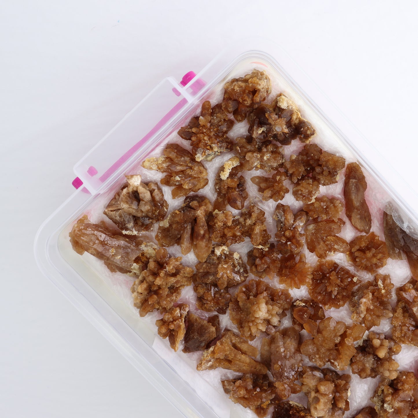 Honey Colored Quartz Flat from Morocco