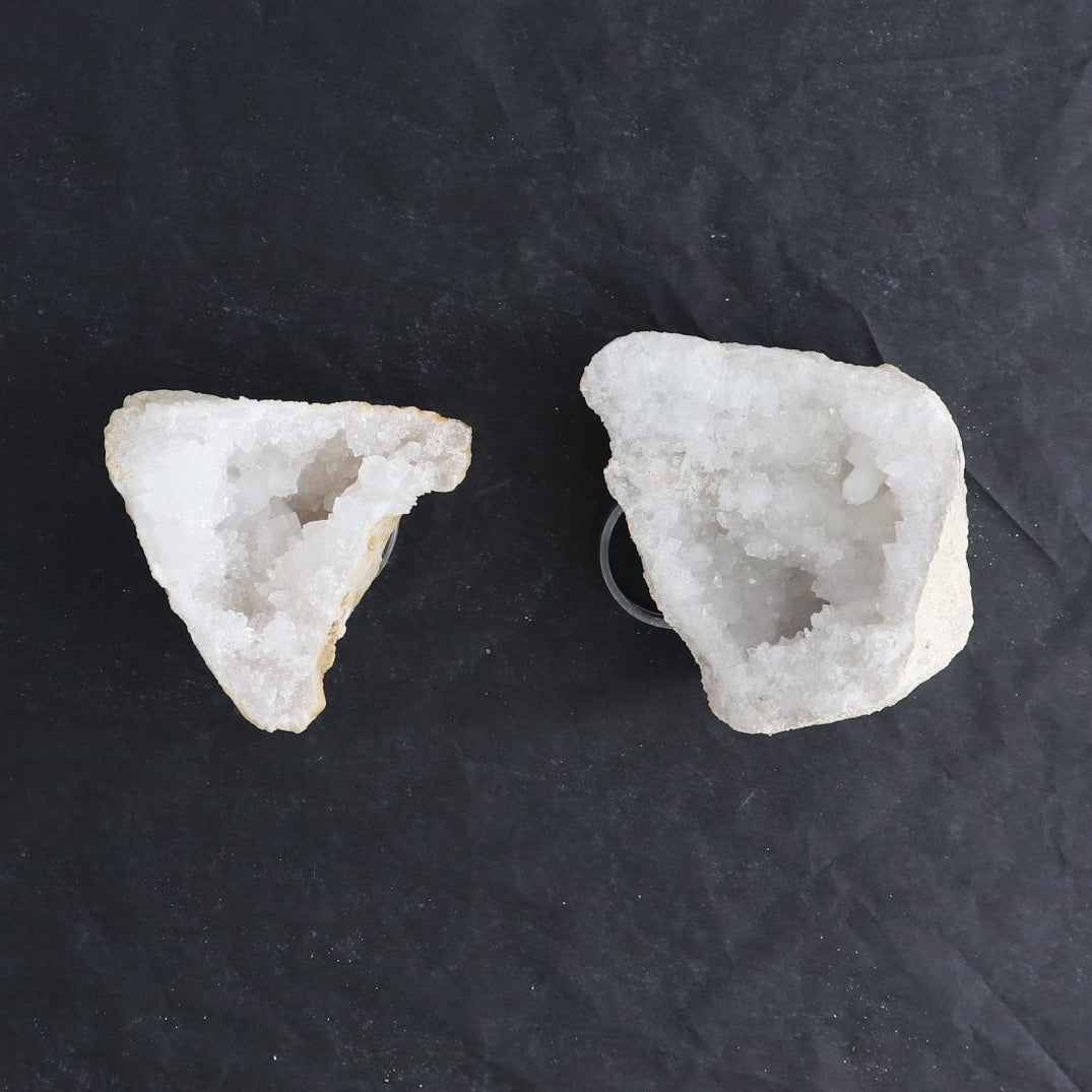 Quartz Geodes Set of 7
