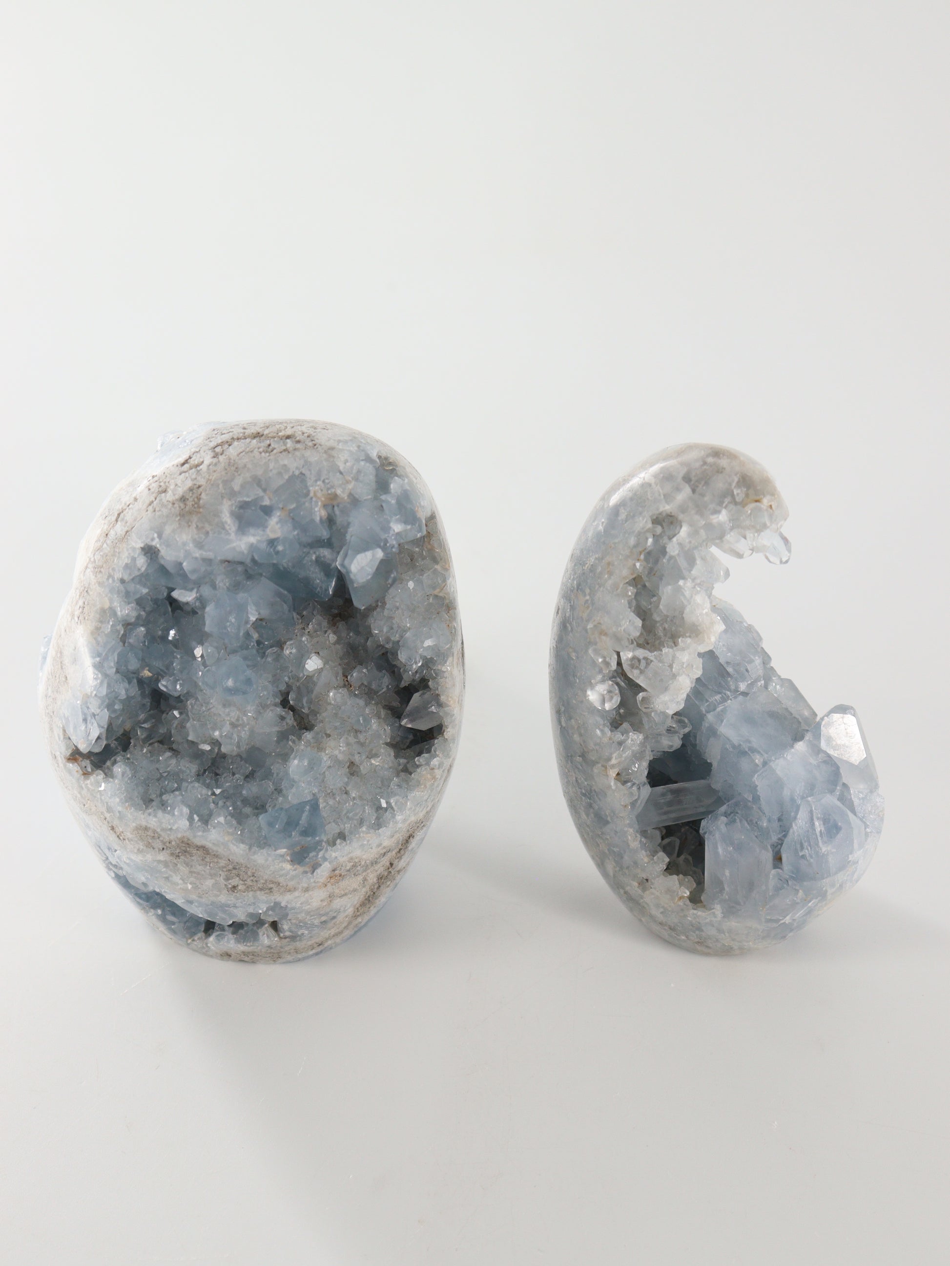 Celesite Freeforms Set of 2 - Expert Wholesale and Supplier of Wholesale Crystals & Bulk Gemstones, []
