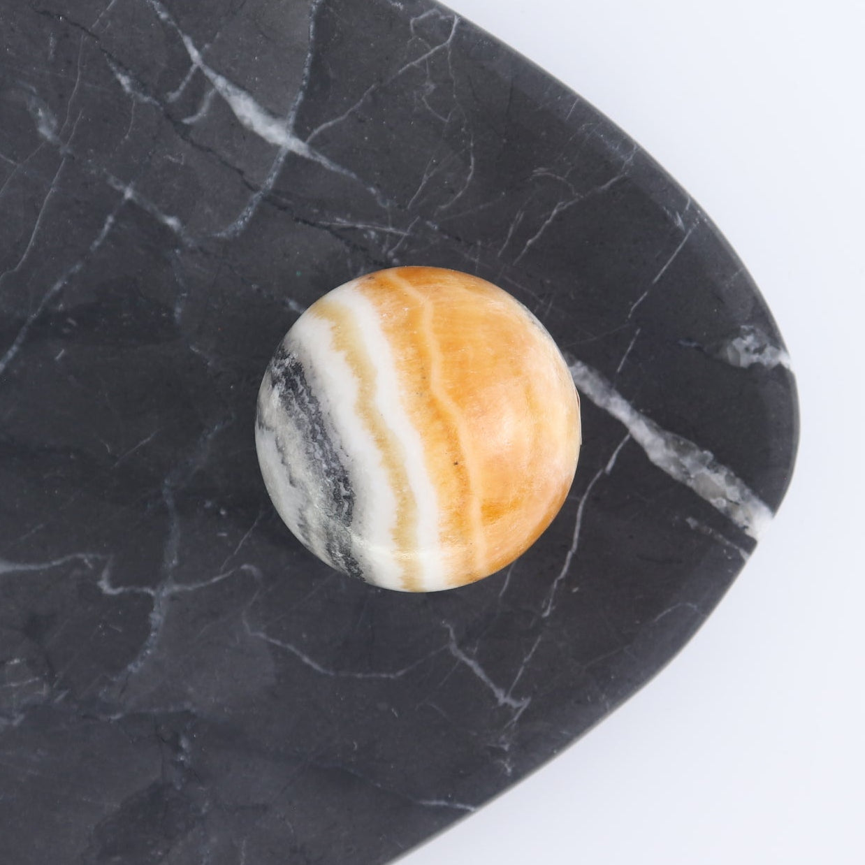 One Sphere Mexican Onyx/Calcite