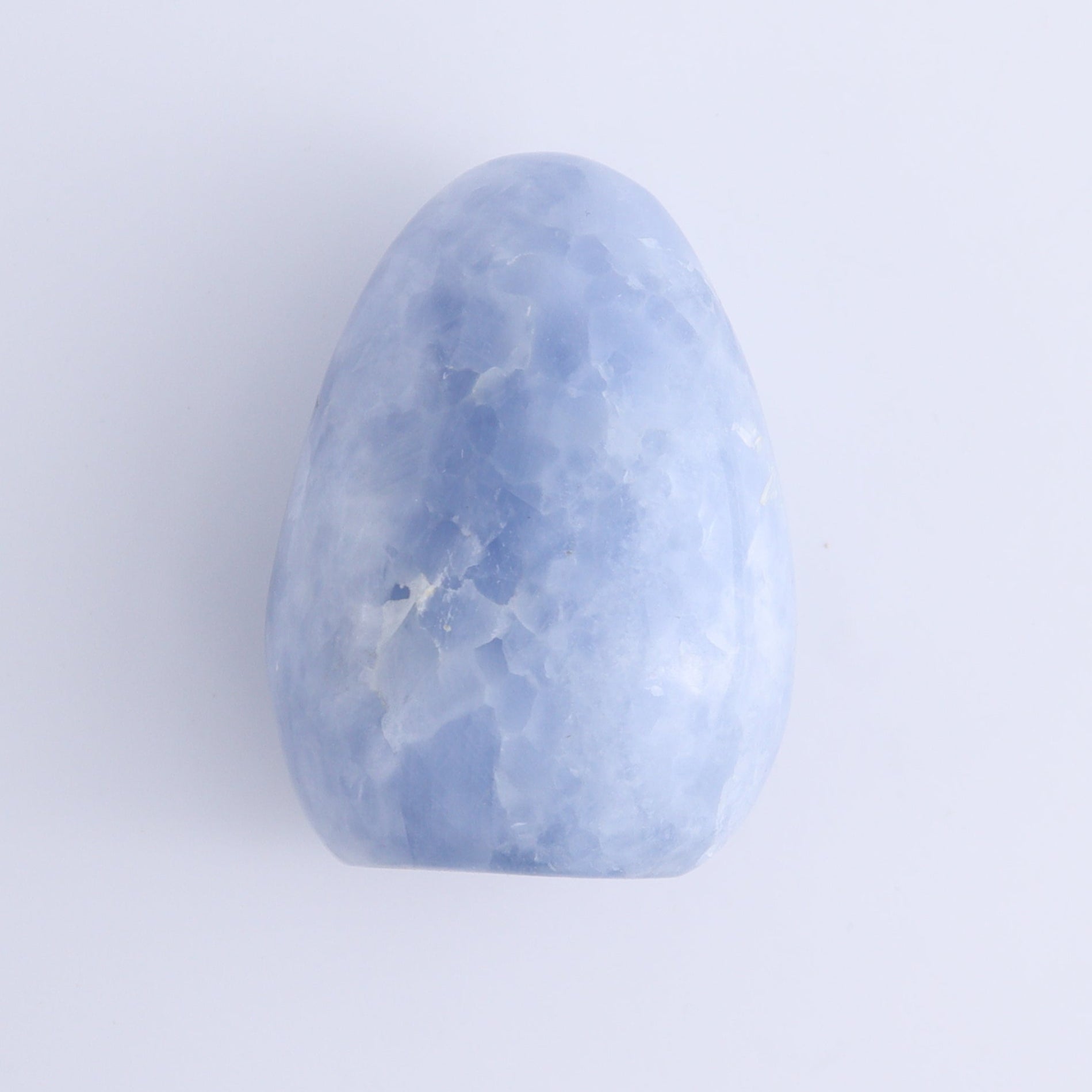 Blue Calcite Freeforms Set of 4 - Expert Wholesale and Supplier of Wholesale Crystals & Bulk Gemstones, ["Blue Calcite","Calcite","close_30","Freeform","Freeforms"]