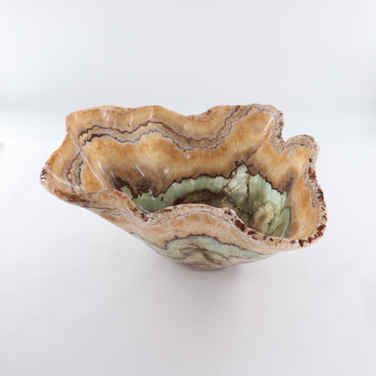 Mexican Onyx/Calcite Bowl - Expert Wholesale and Supplier of Wholesale Crystals & Bulk Gemstones, ["Bowls","Calcite","Mexico","onyx"]